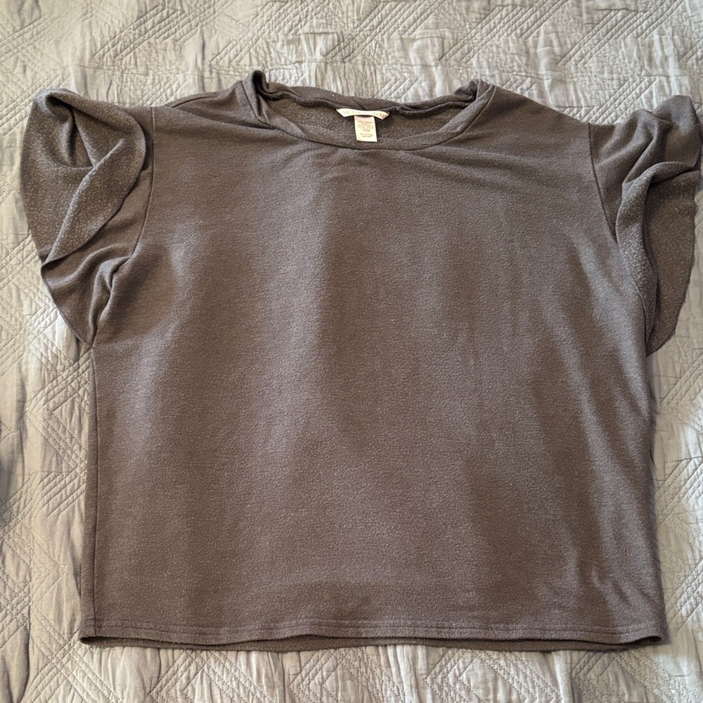 Victoria's Secret Charcoal Gray Women's Pajama Top